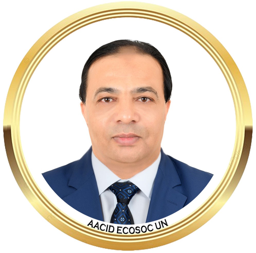 الدكتور محمد علي عبد العزيز ممثل المجلس في الامم المتحدة مستشار الاتصال والعلاقات الدولية -- Dr. Muhammad Ali Abdel Aziz, Council Representative to the United Nations, Advisor for Communication and International Relations